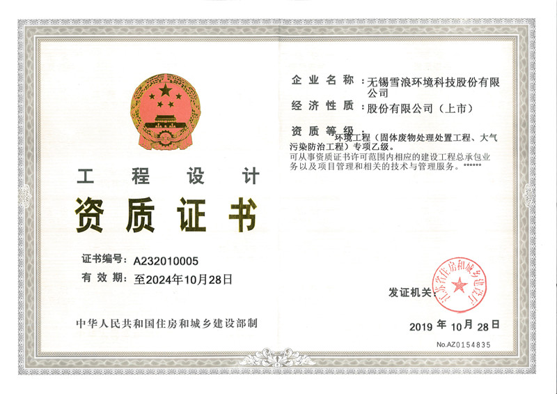 Qualification Class - Engineering design Class B qualification